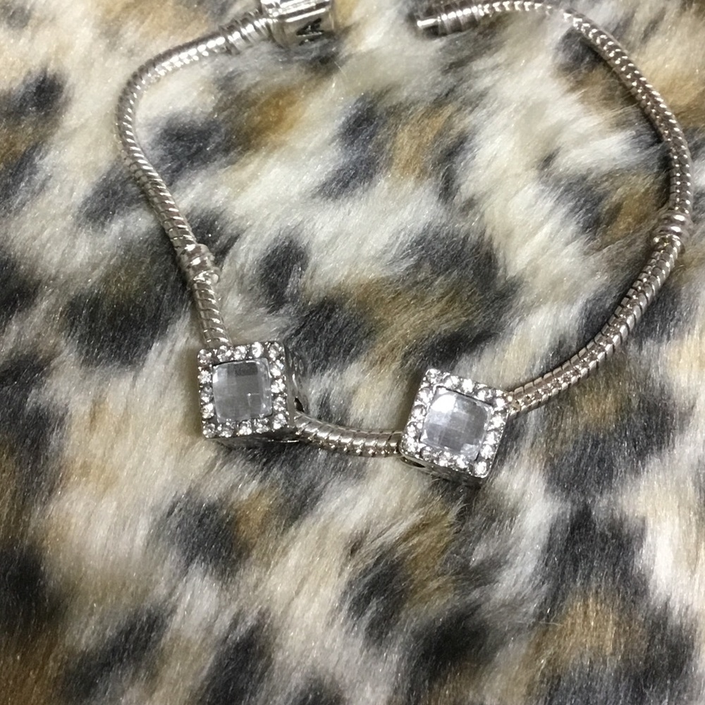 2 - Crystal Charm Beads